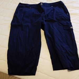 Navy blue slacks